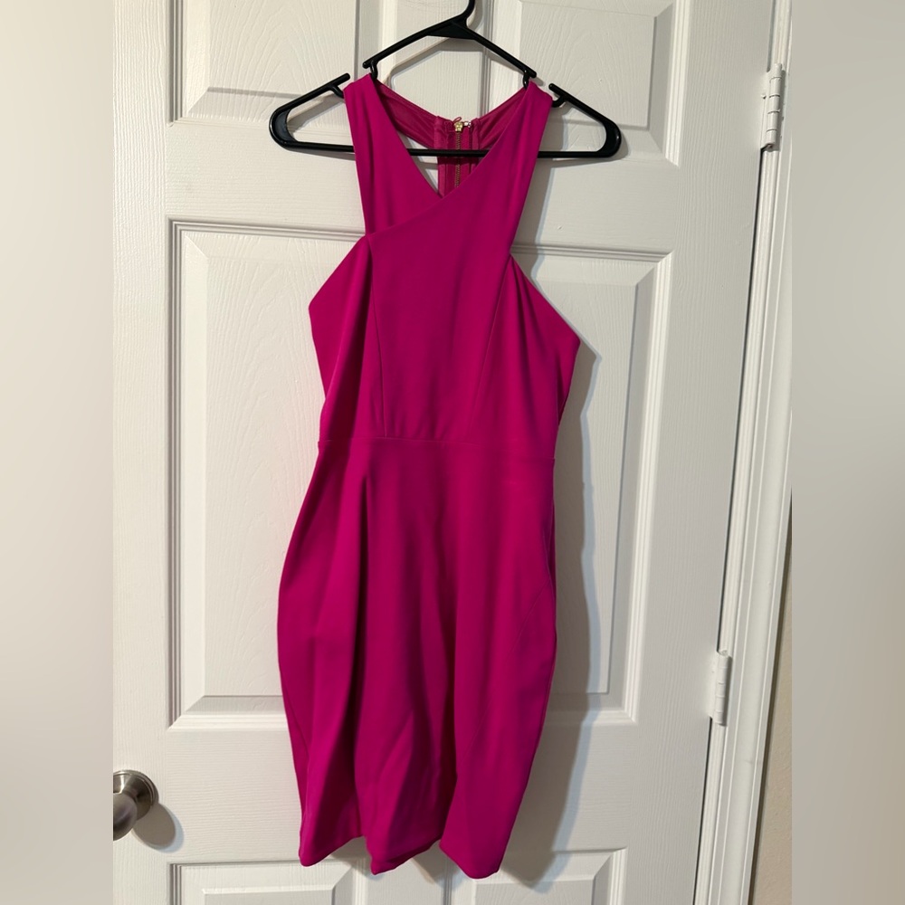 Express Fuchsia Dress - Picture 3 of 7